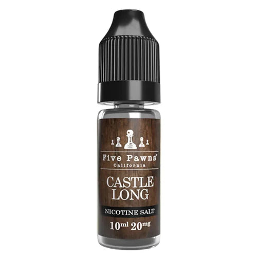 Experience the Regal Blend of Castle Long 10ml Nic Salt By Five Pawns