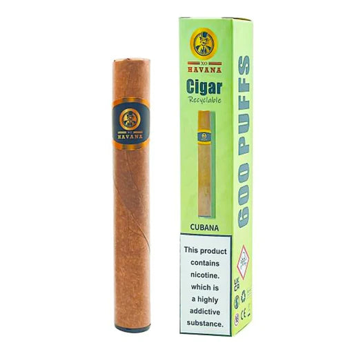 Experience Luxurious Vaping with Cubana Disposable Cigar Vape by XO Havana