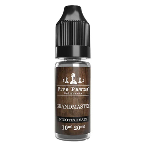 Indulge in the Exquisite Flavours of Grandmaster 10ml Nic Salt by Five Pawns