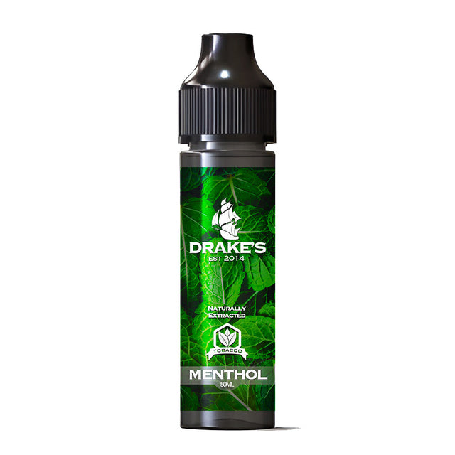 Menthol Virginia Tobacco E-liquid Drake's E-Liquid